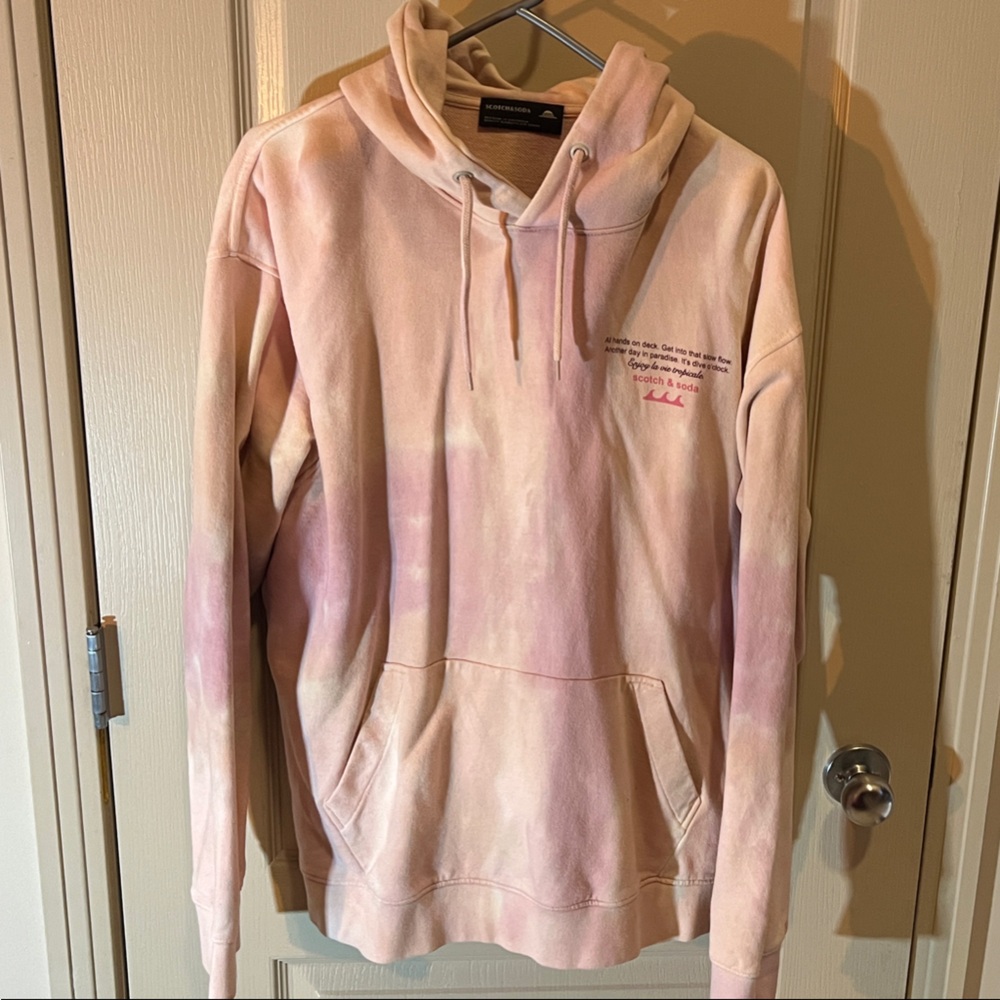 Scotch & Soda Light Pink Hoodie